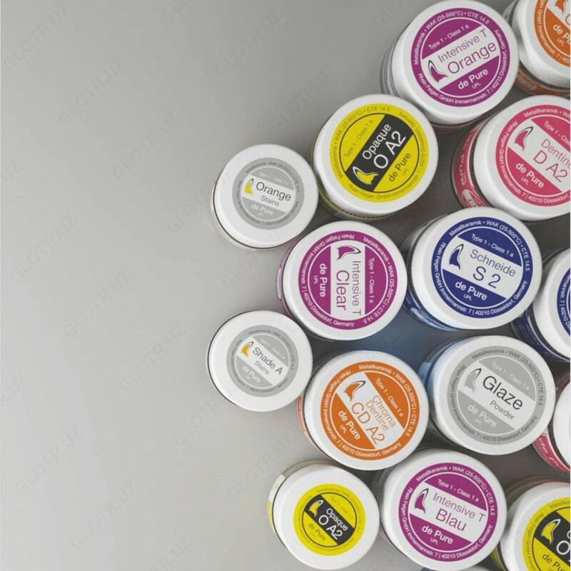 Лейцитокерамика для металлокерамических реставраций DE PURE - от 202 000 сум