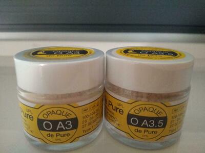 De Pure (Opaque 40 gr) для пр-ва метало-керамических изделий - 470 000 сум / шт.