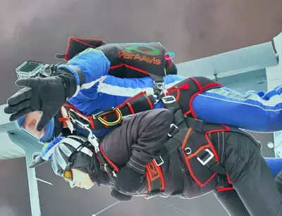 Подвесная система пассажира для парашюта