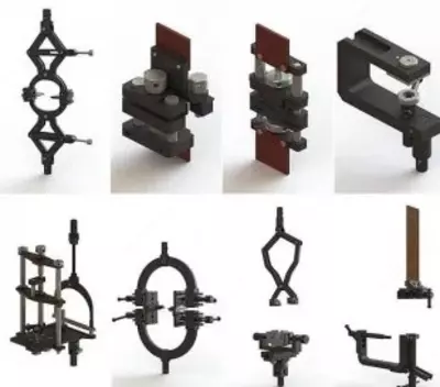 Набор приспособлений для испытания элементов обуви