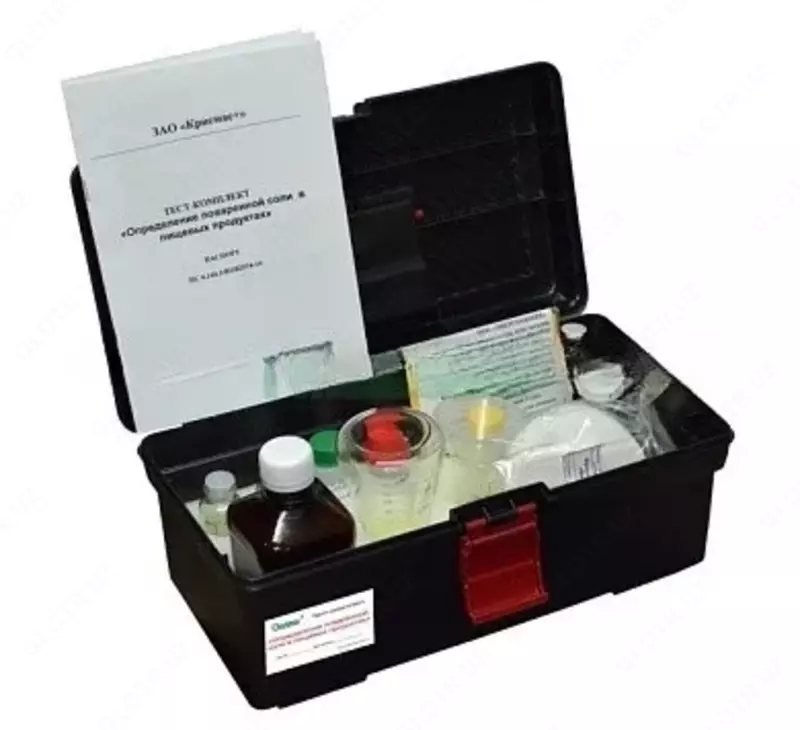 Тест-комплект для определения качества пищевых продуктов