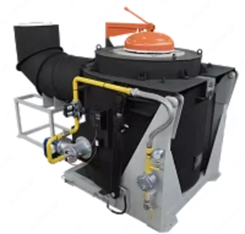 Газовая кузнечная печь ПГП 500/12