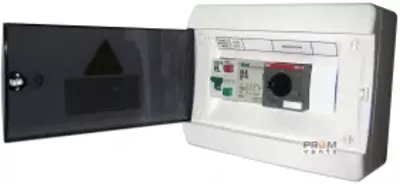 Щит управления вентилятором 1ф. 220 В, в пластиковом корпусе(0,12-3кВт)