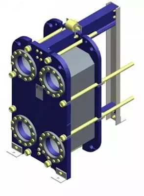 Теплообменник Ридан HH №47 Ду 100