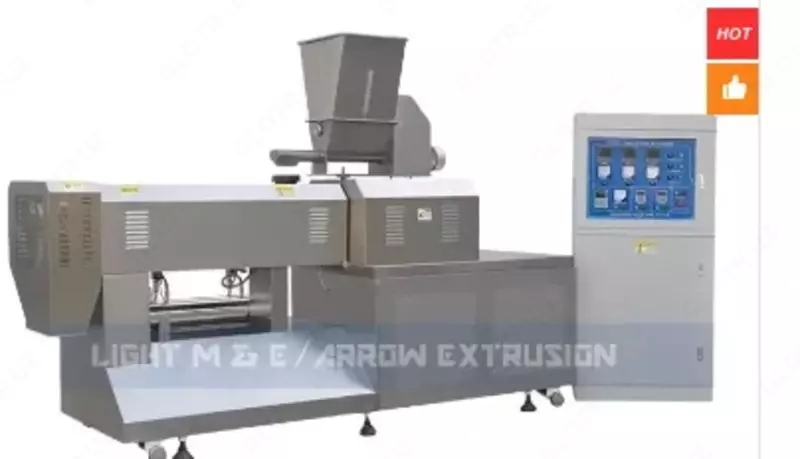 Полностью автоматический экструдер для производства кукурузных слоеных закусок на продажу