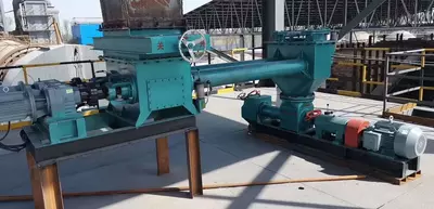 Двухтрубный спиральный питатель Двухтрубный спиральный питатель