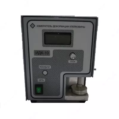 Kleykovina deformatsiya o'lchagichi IDK-10 tekshiruvi bilan