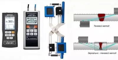 Ультразвуковой дефектоскоп сварных соединений арматуры АРМС−МГ4 (приборы для контроля арматуры железобетонных конструкций)