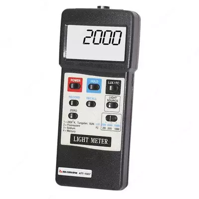 Измерительный люксметр АТТ-1507 (0 - 100 000 люкс) - 12 300 000 сум / шт