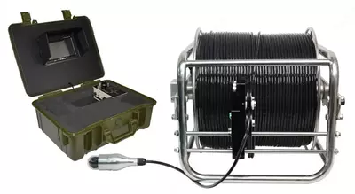 Универсальный комплект "TIS 19U-10050" для инспекций канализаций и скважин