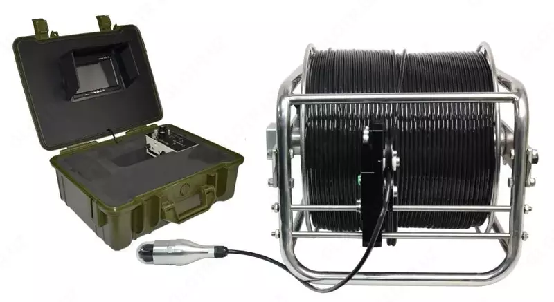 Универсальный комплект "TIS 19U-10050" для инспекций канализаций и скважин