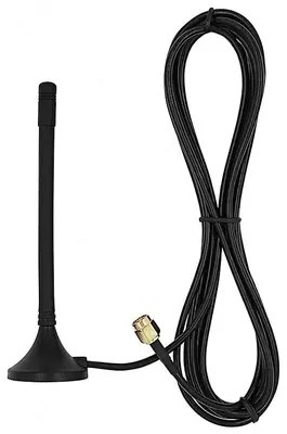 Выносная компактная GSM антенна на магнитной базе "Овен" АНТ-2 SMA