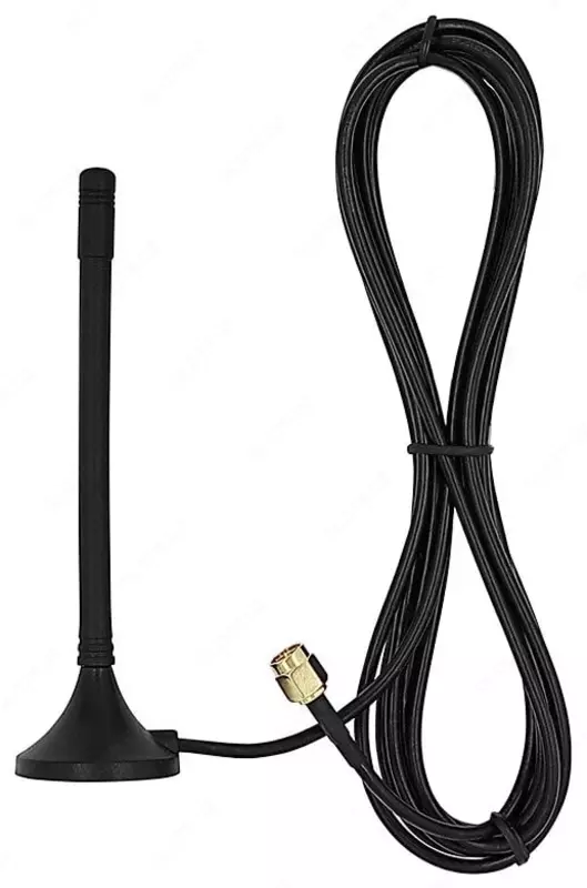 Выносная компактная GSM антенна на магнитной базе "Овен" АНТ-2 SMA