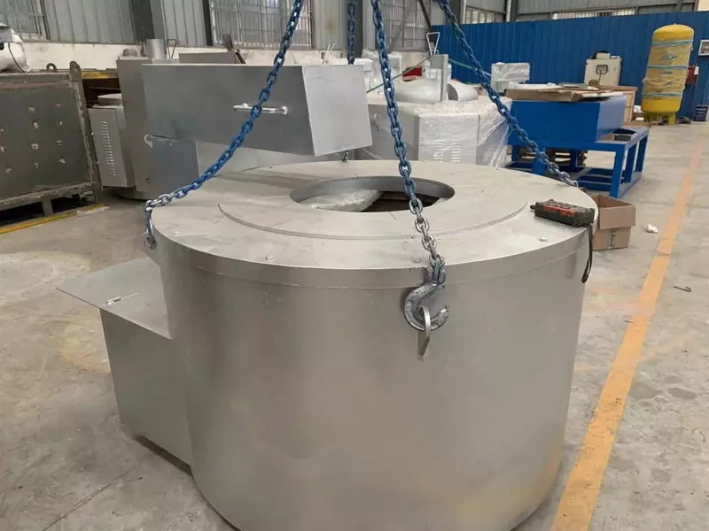 Газовая печь "Greenvinci" для плавки алюминиевого лома