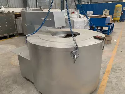 Газовая печь "Greenvinci" для плавки алюминиевого лома