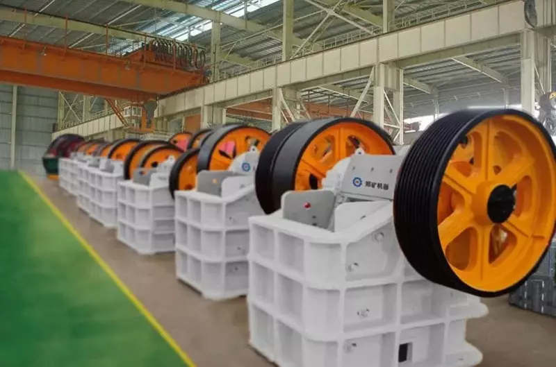 Щековая дробилка для дробления камней "PEX150x500"