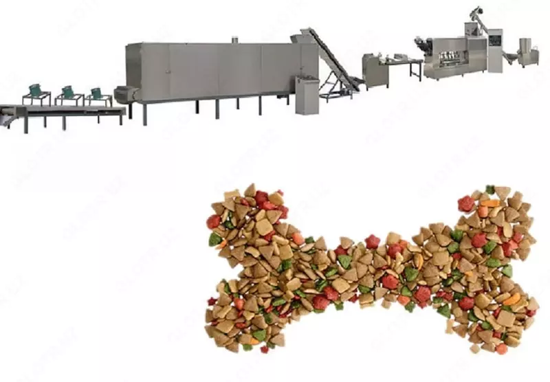 Экструдер для линии по производству кормов для домашних животных