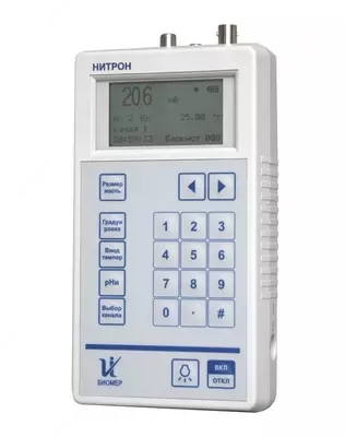 O'lchov laboratoriyasi ion o'lchagich (2 kanal) "Nitron 01"
