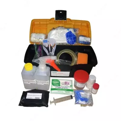 Набор "Демеркуризация-К" для тестирования воздуха, контейнер-укладка "Ящик"