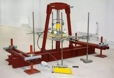 Испытательный штамп "ШП20" с гидравлической нагрузочной системой