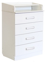Комод для детской комнаты Фея 1560  белый