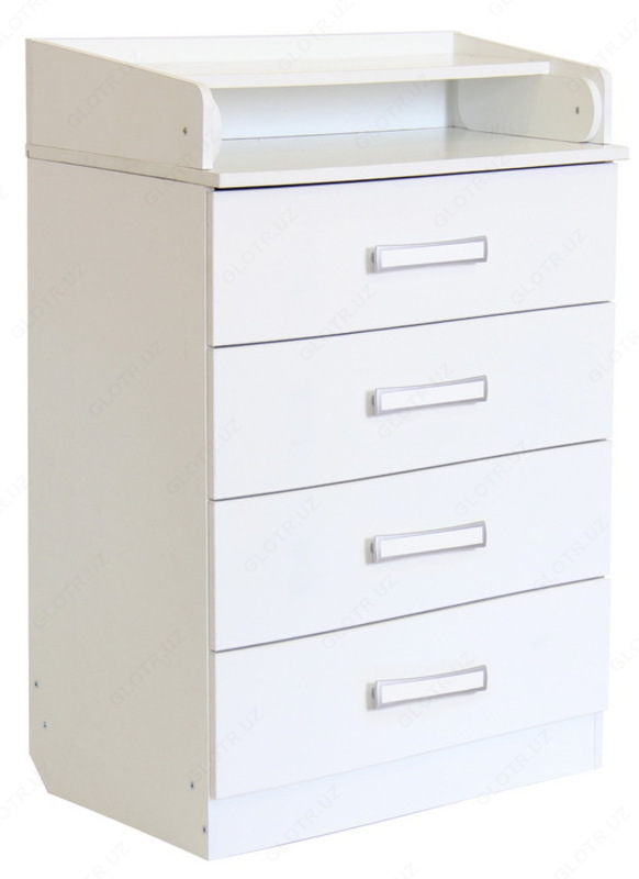 Комод для детской комнаты Фея 1560  белый