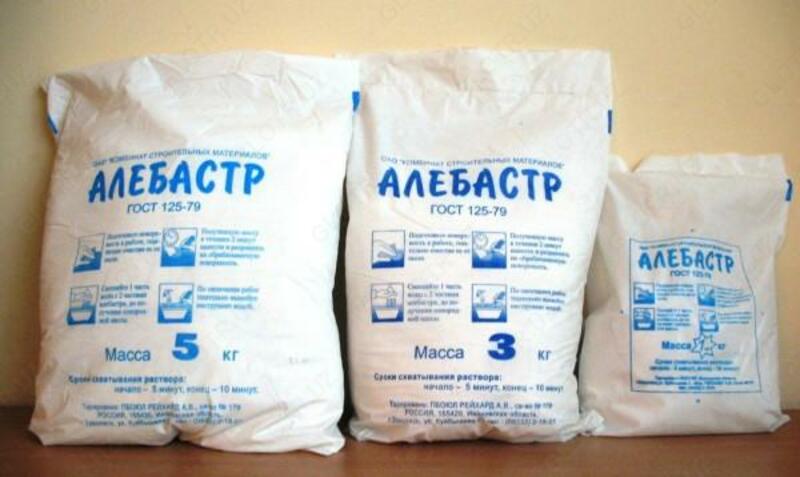 Алебастр Г-4 гипс строит - 600 000 сум