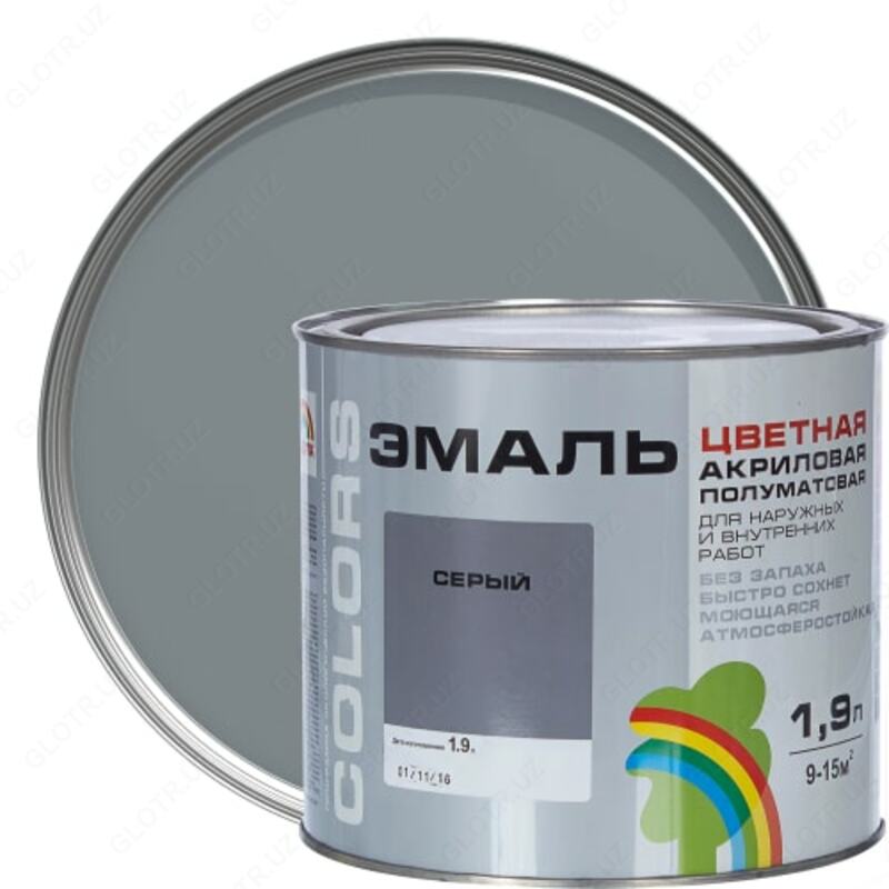 Эмаль серый 20 кг - 80 000 сум