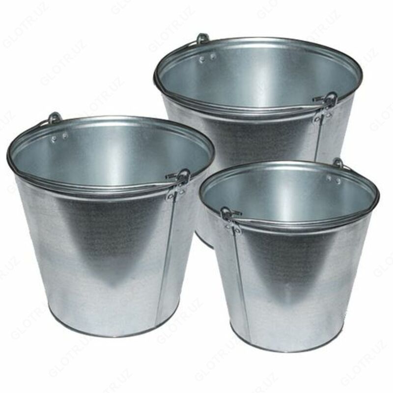 Оцинкованное ведро 12 л - 15 000 сум