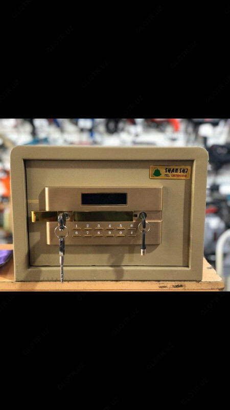 Сейф кодовый кнопочный размер 25х35х20 - 1 230 000 сум