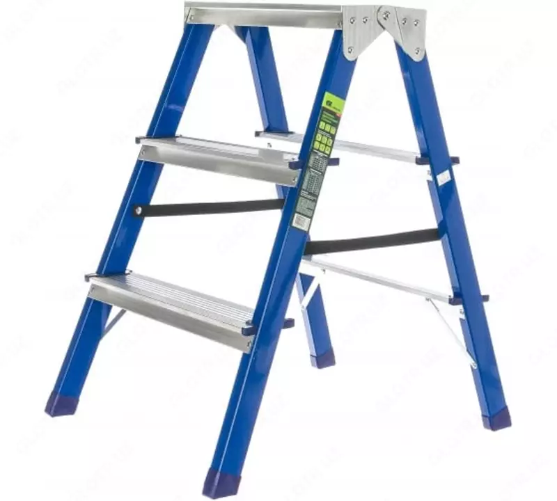 Стремянка двухсторонняя стальной А2х3 Россия