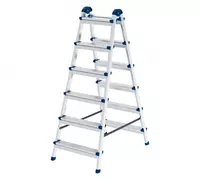 Стремянка двухсторонняя стальной профиль А2х6 Россия