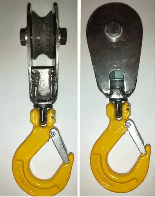 Грузовой крюк с роликом 2т