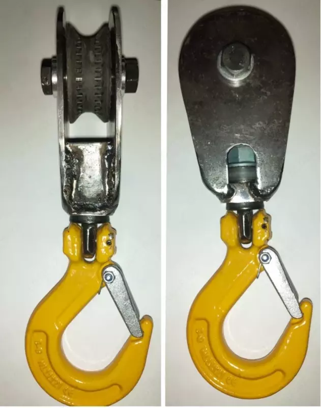 Грузовой крюк с роликом 2т