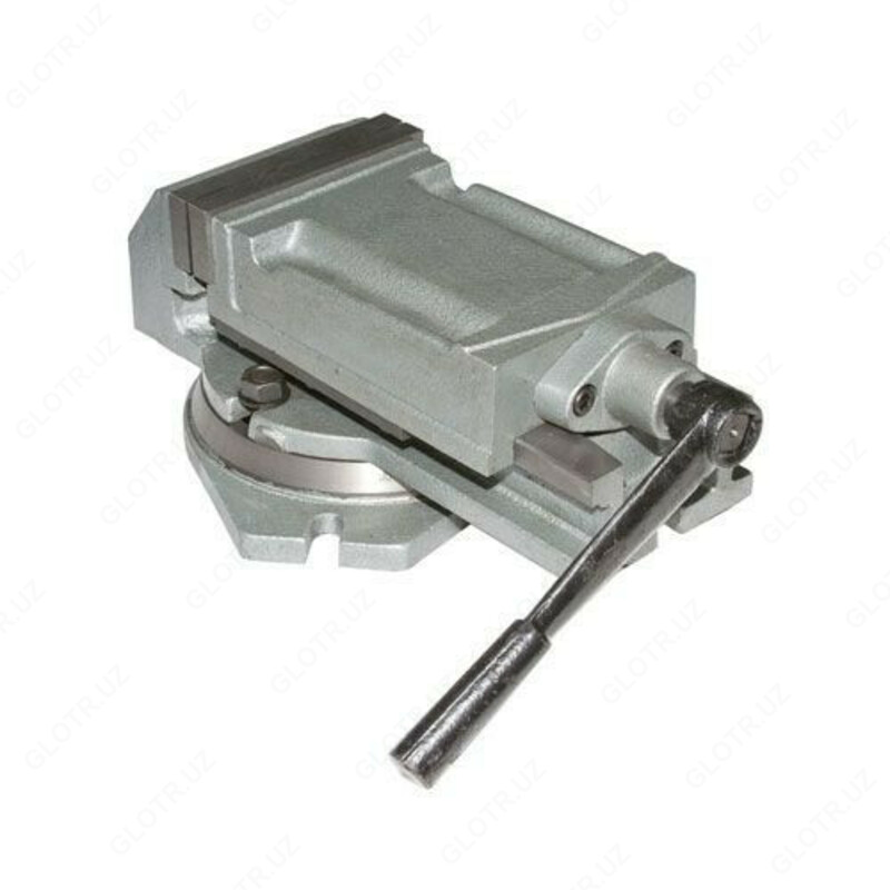 Тиски зажимные станочные поворотные QН--125мм