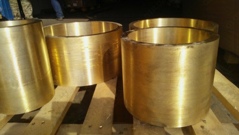 Изготовление бронзовой втулки