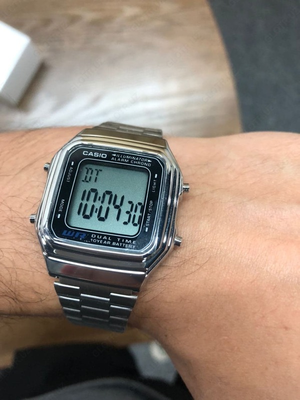часы Casio dual time - 220 000 сум