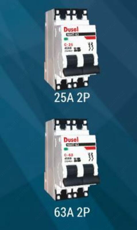  Автоматический выключатель 2P 63A - 