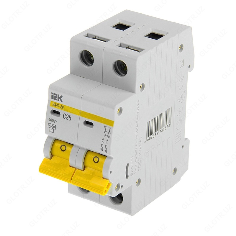 Автоматический выключатель 50А-63А 2P