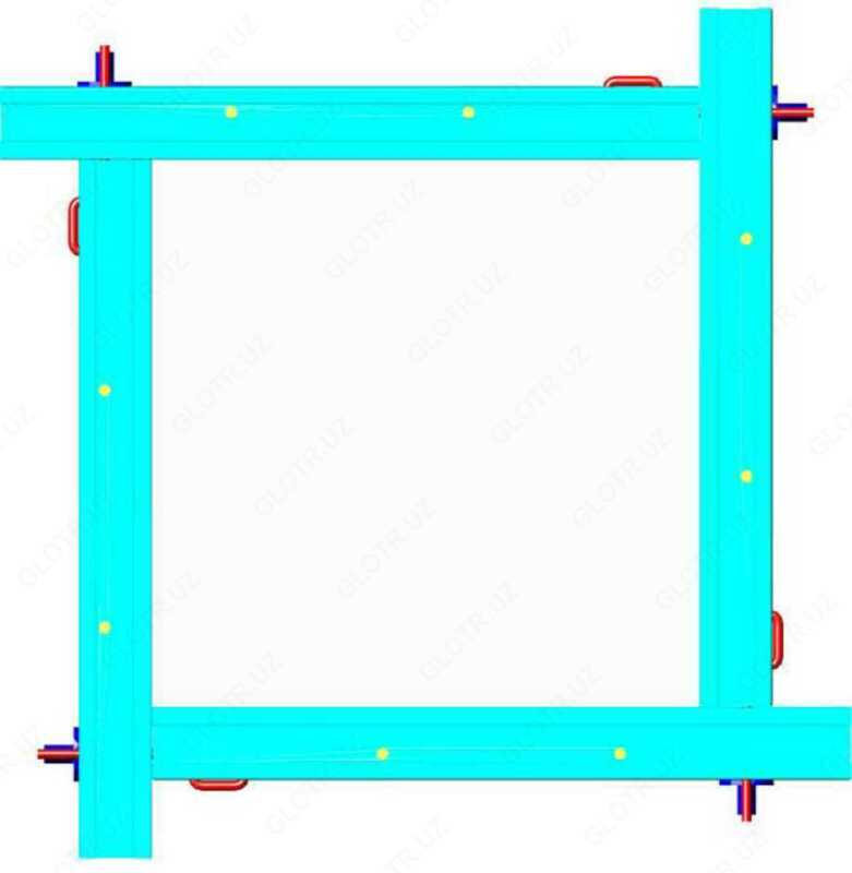  Алюминиевая регулируемая колона от компании YIGITCAN - 