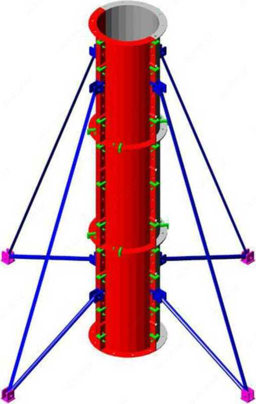 Колонный шаблон (круглый) от компании YIGITCAN