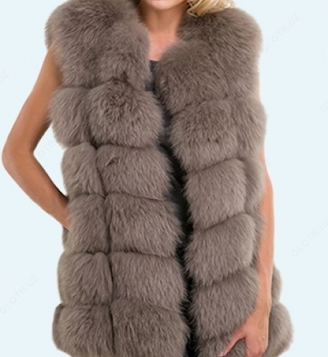 Услуга по химчистке жилетов из искусственного меха