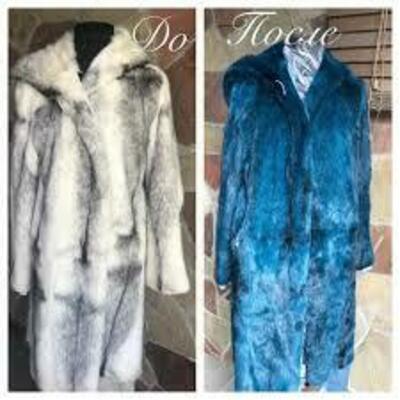 Услуга по покраске шубы