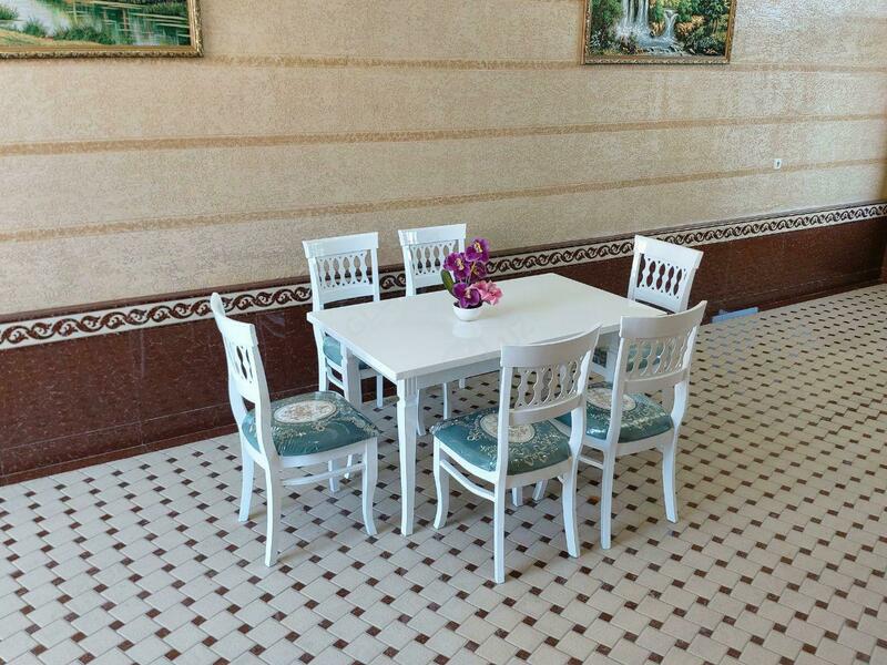 Кухонный комплект стол со стульями 7 - 2 800 000 сум