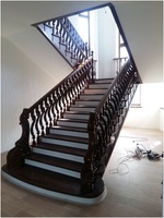 Деревянная лестница из ореха №2 - 47 852 920 сум