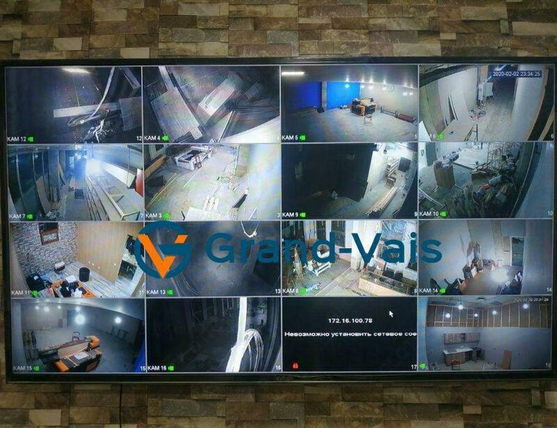 Установка систем видеонаблюдения (СВН) - GRAND-VAIS