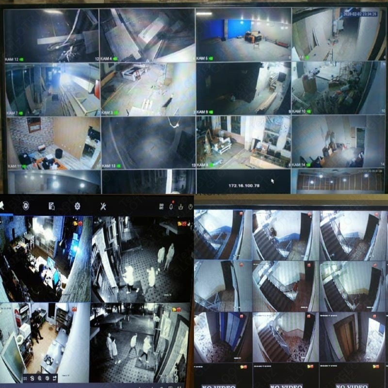 Видеонаблюдение для промышленных объектов  складов  магазинов и т.д.