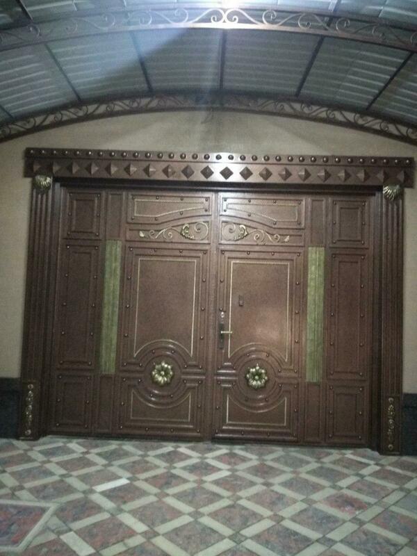 Ворота кованые 7