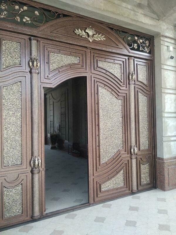 Ворота кованые 11