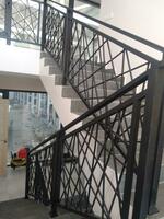 Кованые лестничные перила 1